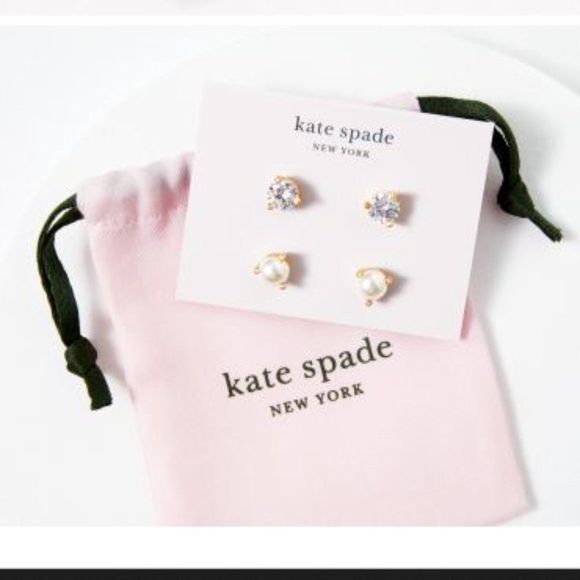 Kate Spade Rise & Shine Stud Earrings - Set Of 2 - Picture 2 of 5